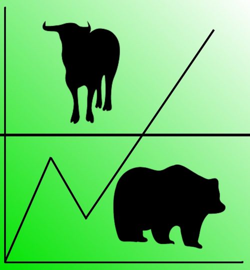 bear, bull, stock exchange-1101283.jpg